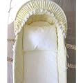 Lilla Kuddis Baby Pillow for Moses Basket/ Crib/ Buggy. Proven to prevent and treat flat head syndrome/ Plagiocephaly.