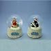 STAR WARS MINIATURE WATERGLOBE - 45MM POLYRESIN STAR WARS MINIATURE WATERGLOBE Set Of 2