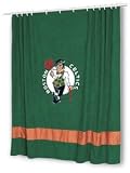 Boston Celtics MVP Shower Curtain Dark Green