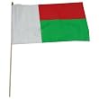 Madagascar Flag 12 x 18 inch