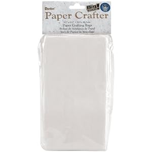 Big Value White Paper Crafting Bags 40/pk