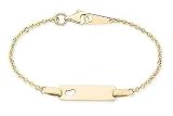 Children 14K Yellow Gold Id Bracelet