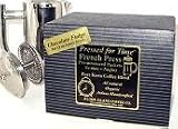 French Press Aloha Island Kona Coffee Blend Dark Chocolate Fudge-48 Packets for 12 Ounce French Press