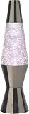 Lava Lite 10" Mystical Glitter Lamp - Chrome Black