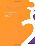 Student solutions manual for Thinking matematically, fifth edition