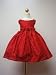 Off Shoulder Silk Flower Girl Dress