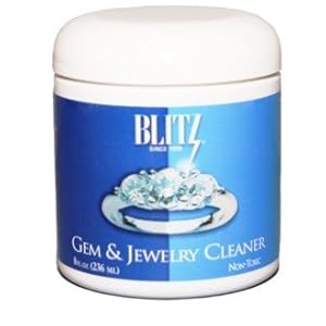 Blitz 8 Oz Jewelry Cleaner with Cleaning Basket