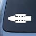 BATTLESTAR GALACTICA - Vinyl Decal Sticker #A1132 | Vinyl Color: White