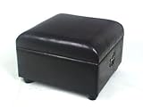 Ottoman in Dark Chocolate