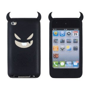 Black Devil Case for Apple iPod Touch 4G (4th Generation)