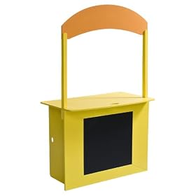 Quality Time Construction Lemonade Stand, Yellow