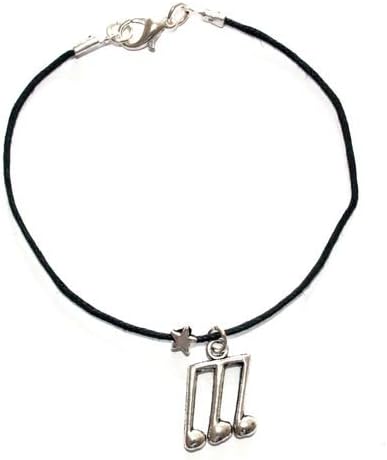 Sour Cherry Wish Upon a Star Friendship Triple Note Bracelet (20cm Long)