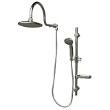 PULSE Showerspas 1019-CH AquaRain Shower System, Silver