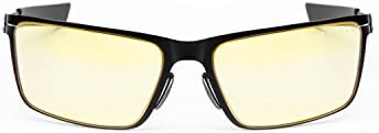 Gunnar Optiks Blizzard Heroes of the Storm, Strike in a Onyx Fire Wide Frame with Amber Lenses Advanced Computer Glasses BLI-00127z