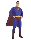  : SUPERMAN DELUXE INJECTION MOLDED BELT - ADULT STANDARD COSTUME