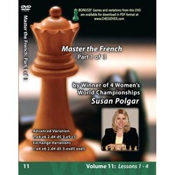 Master the French, Part 1 #11 Polgar 31AwmZXTB L Master the French, Part 1 #11 Polgar