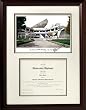 San Francisco State University Scholar Scholar Mahogany Framed Lithograph w/Diploma Opening