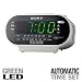 Sony ICF-C318 Automatic Time Set Clock Radio with Dual Alarm (White)