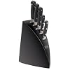 Richardson Sheffield V Sabatier 5 Piece Knife Block - Black