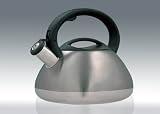 Search : Creative Home Sphere 3 Qt Stainless Steel Whistling Tea Kettle - Smoke