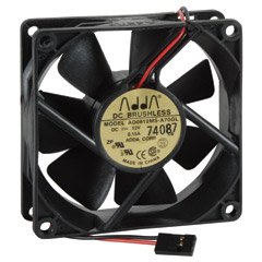 External hard drive:Adda 12 VDC 80mm x 25mm Equipment Fan