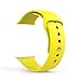 MoKo Apple Watch Band Series 1 Series 2, Soft Silicone Fitness Replacement Sports Band for 38mm Apple Watch 2015 & 2016 All Models, YELLOW (Not fit 42mm Versions)