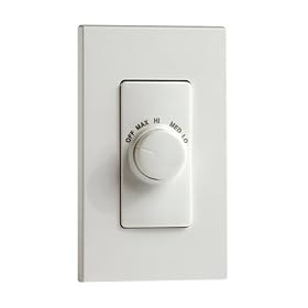 Leviton R02-RTF01-10W Decora Illumatech Quiet Fan Speed Control White by Leviton