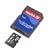 SanDisk 2GB MicroSD/TransFlash Card with SD Adapter (SDSDQ-2048, Bulk Package)