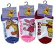 Disney Tigger Winnie The Pooh & Piglet Socks (3 pairs, kids size 4 - 6)