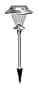 Brinkmann 822-0704-6 6-Piece Solar Stake Light Set, Steel