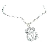 Liverpool FC. Silver Plated Crest Pendant and Chain