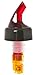 Update International MP-1 Color-Coded Plastic Measured Pourer, 1/2-Ounce, Orange (Case of 12)