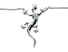 Belly Back Chain with Lizard