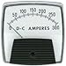 Analog Panel Meter, Big Look Panel, 90 Degree Scale Data, AC Current, 0A to 50A