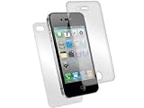 iTALKonline S-Protect LCD FULL BODY Screen Protector FRONT & BACK & Micro Fibre Cleaning Cloth - Apple iPhone 4