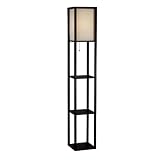Adesso Wright Tall Floor Lamp, Black by Adesso