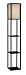 Office Products : Adesso Wright Tall Floor Lamp, Black