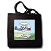 Londons Times Funny Cow Cartoons - Cow Bomb - Tote Bags