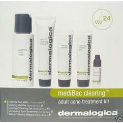 Dermalogica - mediBac clearing - adult acne treatment kit 5 pc kit