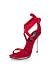 4 1/2 Inch Stiletto Heel Mini-Platform Sandal Women'S Size Shoe With Satin Wrap