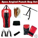 Angled Upper Cutt Kick Boxing Punch Bag Set