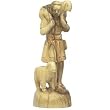 Olivewood good Shepherd (17x6 cm or 6.7x2.4")