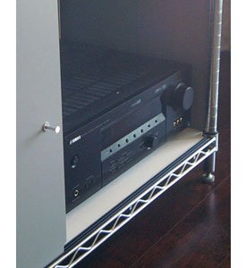 Black Interior Plastic Shelf Inlay - 48 x 14