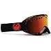 Dragon DX 2011 Men's Snowboard Goggles - Red Icon Logo Frame / Red Ionized Lens