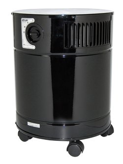 AllerAir 5000 DS Exec Air Purifier with UV Option, Black Gloss