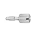 Panel Screw, Knurl, 10-24x5/8 L, Pk 5