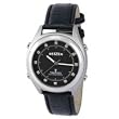 Reizen Atomic Talking Watch - Black Face with Diamond Like Stones
