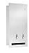 Bradley 4017-1040 Semi-Recessed Napkin/Tampon Vendor (Free Operation)