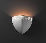 Ambiance Ambis Wall Sconce with Floral Band Justice Design Group (7810)