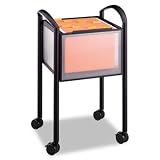 Impromptu Open File Cart, 20-1/4 x 19 x 29-3/4, Black
